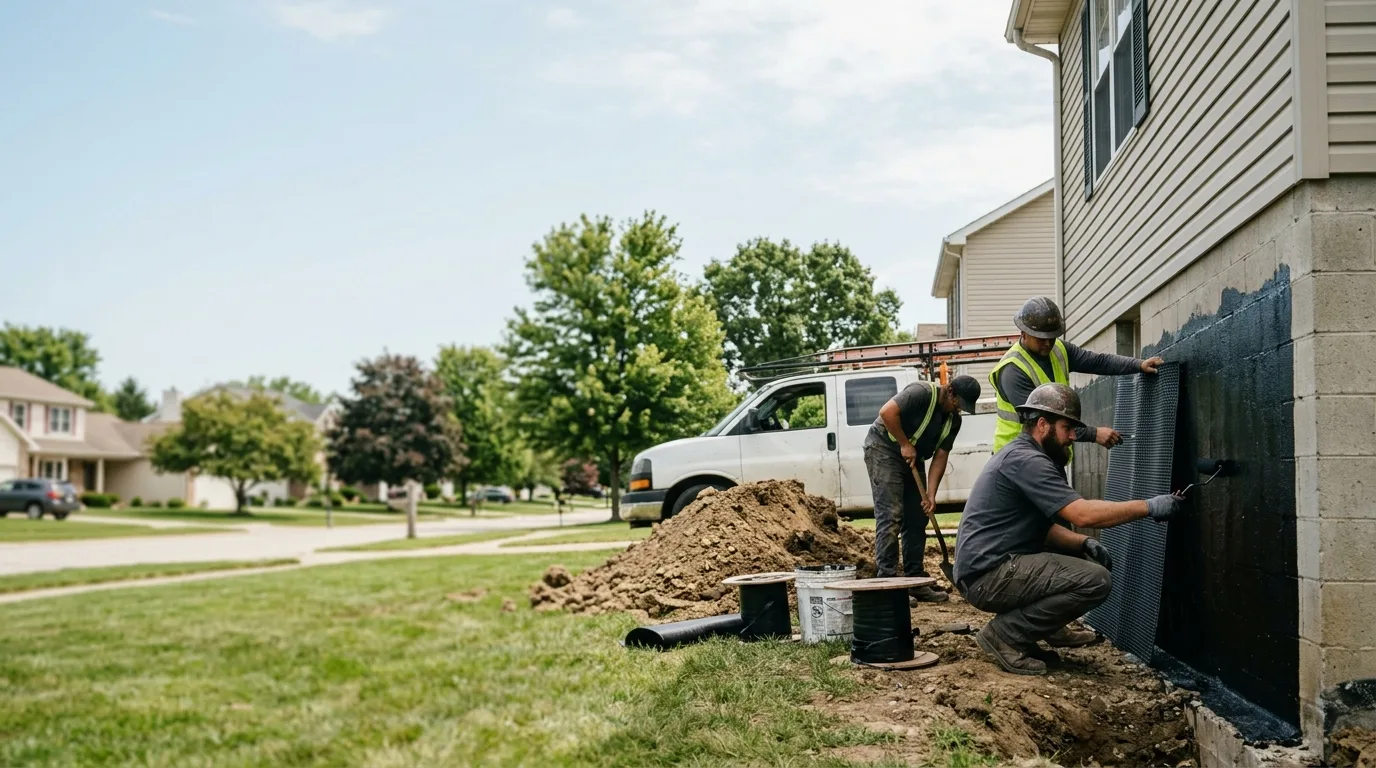 Basement Waterproofing in Kirkersville, OH near me
